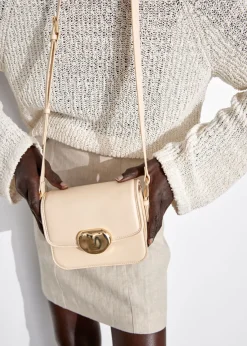 Best Sale & Other Stories Petit Sac En Cuir à Boucle Sculpturale Couleur crème