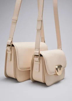 Best Sale & Other Stories Petit Sac En Cuir à Boucle Sculpturale Couleur crème