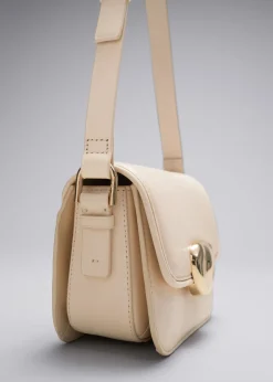 Best Sale & Other Stories Petit Sac En Cuir à Boucle Sculpturale Couleur crème