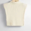 Online & Other Stories Plastron En Laine Côtelée Beige clair