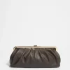 Discount & Other Stories Pochette Classique En Cuir Marron Clair