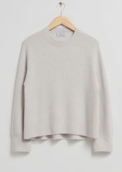 Store & Other Stories Pull Carré En Cachemire