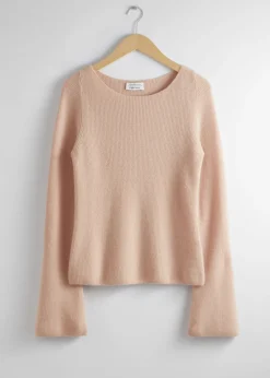Cheap & Other Stories Pull En Cachemire à Manches Cloche