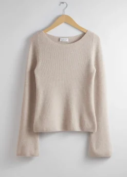 Cheap & Other Stories Pull En Cachemire à Manches Cloche