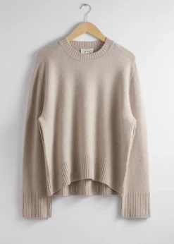 Cheap & Other Stories Pull En Cachemire Mélangé Beige
