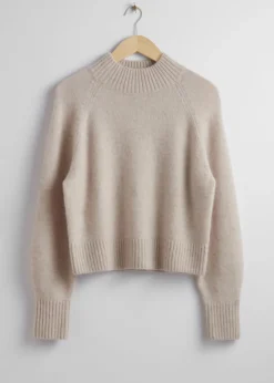 Flash Sale & Other Stories Pull En Laine à Col Montant