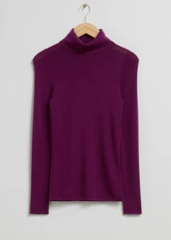 Flash Sale & Other Stories Pull En Laine Mérinos à Col Roulé
