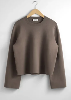 Cheap & Other Stories Pull En Maille à Manches Larges