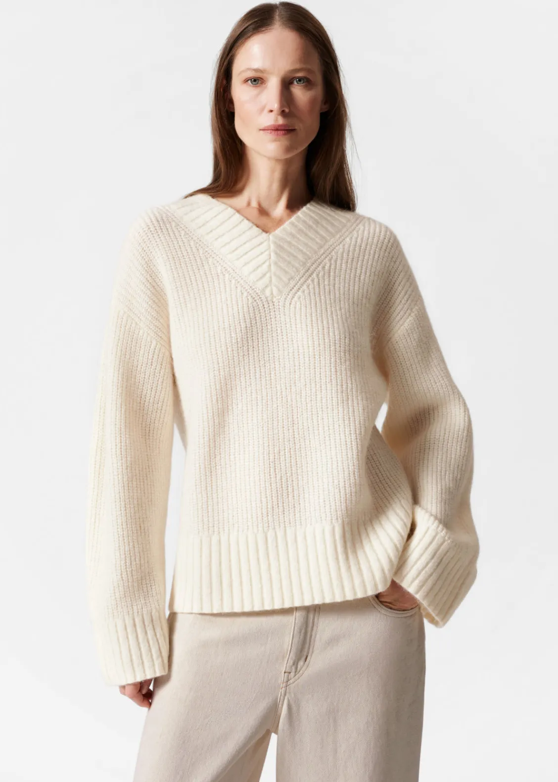 Shop & Other Stories Pull En Maille Duveteuse