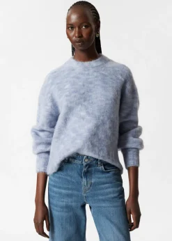 Best & Other Stories Pull Oversize En Maille Bleu clair