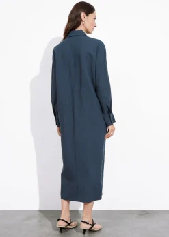 Clearance & Other Stories Robe Chemise Midi Ajustable