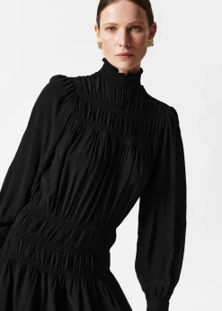 Best Sale & Other Stories Robe Courte à Encolure à Smocks
