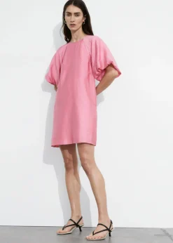 Best & Other Stories Robe Courte à Manches Ballon