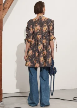 Hot & Other Stories Robe Courte à Manches Volumineuses
