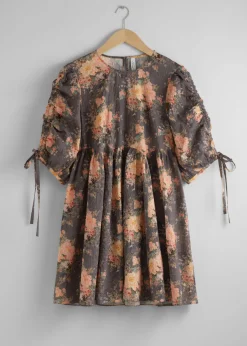 Hot & Other Stories Robe Courte à Manches Volumineuses