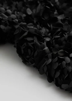 Flash Sale & Other Stories Robe Courte à Motifs Floraux Appliqués Noir