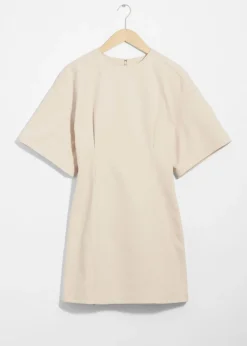 Best Sale & Other Stories Robe Courte Ajustée à Manches Courtes
