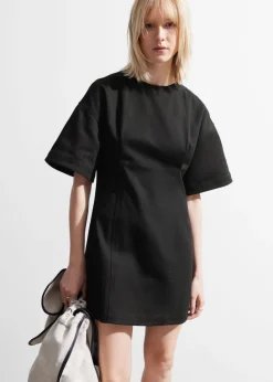 Best Sale & Other Stories Robe Courte Ajustée à Manches Courtes