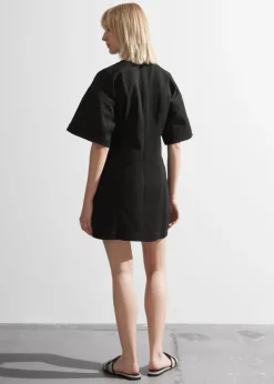 Best Sale & Other Stories Robe Courte Ajustée à Manches Courtes