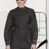 Best & Other Stories Robe Courte Ajustée En Denim Gris foncé