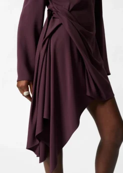 Best Sale & Other Stories Robe Courte Asymétrique Violet