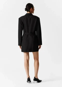 Flash Sale & Other Stories Robe Courte Blazer Structurée Noir