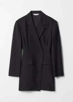 Flash Sale & Other Stories Robe Courte Blazer Structurée Noir