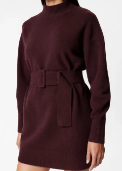 Clearance & Other Stories Robe Courte En Maille Avec Ceinture