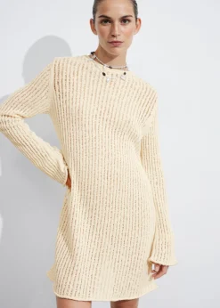 Sale & Other Stories Robe Courte En Maille Côtelée
