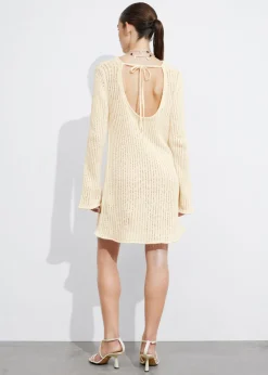 Sale & Other Stories Robe Courte En Maille Côtelée