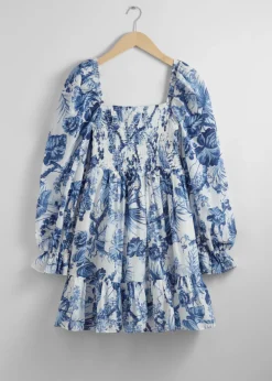 Best Sale & Other Stories Robe Courte Smockée