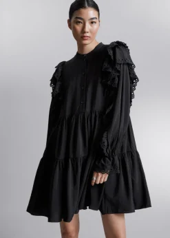 Store & Other Stories Robe Courte Volantée