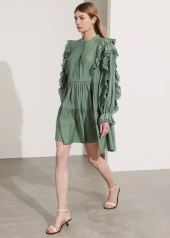 Store & Other Stories Robe Courte Volantée