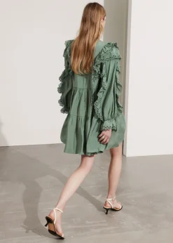 Store & Other Stories Robe Courte Volantée