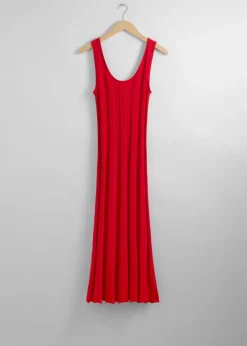 Cheap & Other Stories Robe Débardeur Midi Ajustée