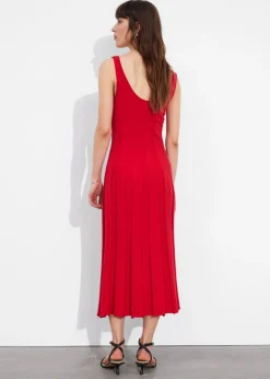 Cheap & Other Stories Robe Débardeur Midi Ajustée