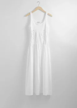 Best Sale & Other Stories Robe Débardeur Midi Brodée