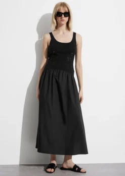 Best Sale & Other Stories Robe Débardeur Midi Brodée