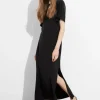 Flash Sale & Other Stories Robe Longue à Dos Ouvert Noir