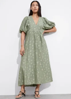 Cheap & Other Stories Robe Longue à Manches Ballon