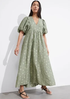 Cheap & Other Stories Robe Longue à Manches Ballon