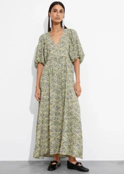 Cheap & Other Stories Robe Longue à Manches Ballon