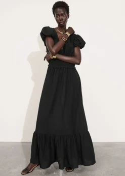 Sale & Other Stories Robe Longue à Plusieurs Niveaux