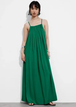 Cheap & Other Stories Robe Longue Plissée à Dos Nu