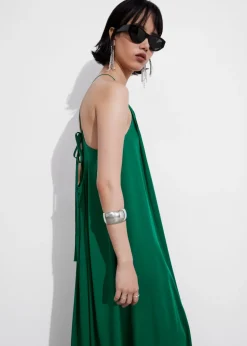 Cheap & Other Stories Robe Longue Plissée à Dos Nu
