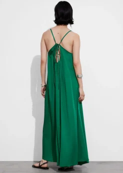 Cheap & Other Stories Robe Longue Plissée à Dos Nu