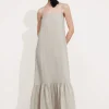 Hot & Other Stories Robe Midi à Bretelles En Lin