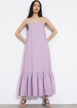 Hot & Other Stories Robe Midi à Bretelles En Lin