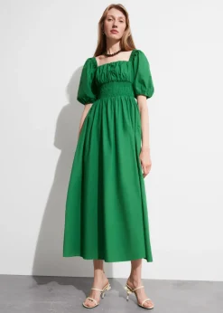 Cheap & Other Stories Robe Midi à Manches Ballon