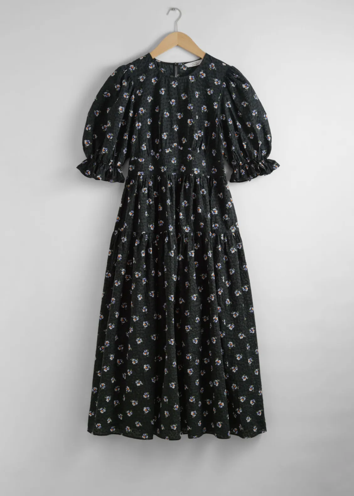Sale & Other Stories Robe Midi à Manches Ballon